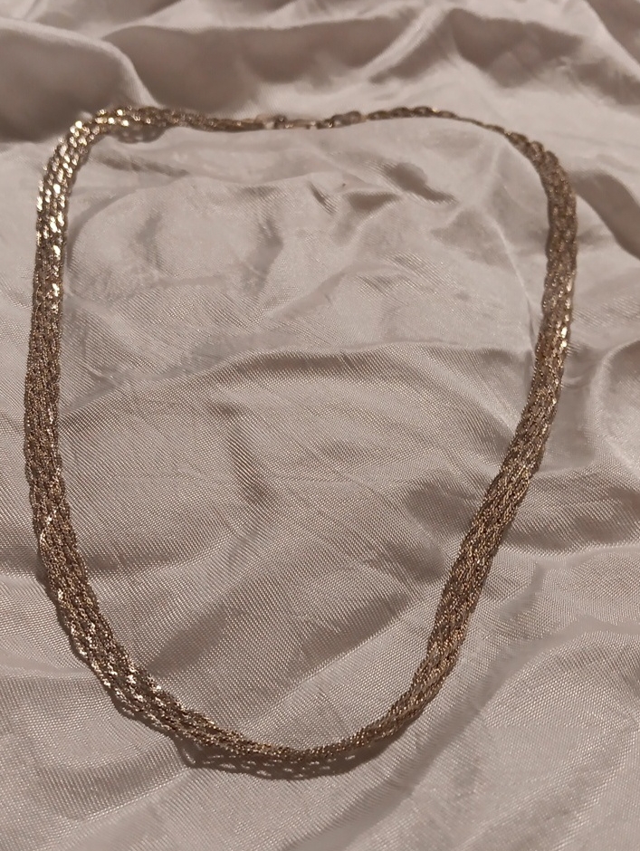 Italian Silver Braided Rope Necklace - Elegant Women’s Jewelry